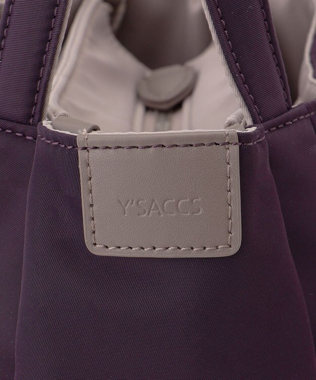 Y'SACCS 【ムック本掲載】ナイロンボンディング2WAYトート　SSサイズ パープル