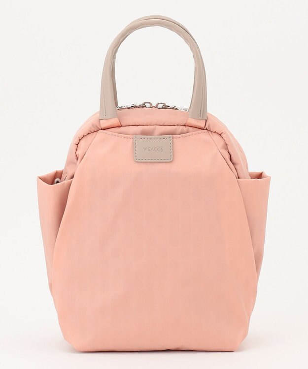 Y'SACCS はっ水ドットジャカード　ショートハンドル付き　軽量2wayショルダー ライトピンク