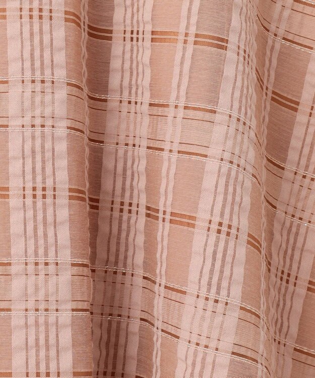 組曲 S ラメシアーチェック スカート ピンク系3