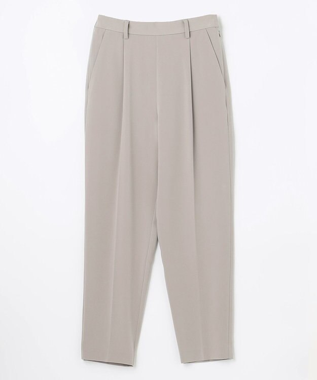 ANY 【洗濯機可・セットアップ】ブラウスパンツセットアップ ライトグレー系