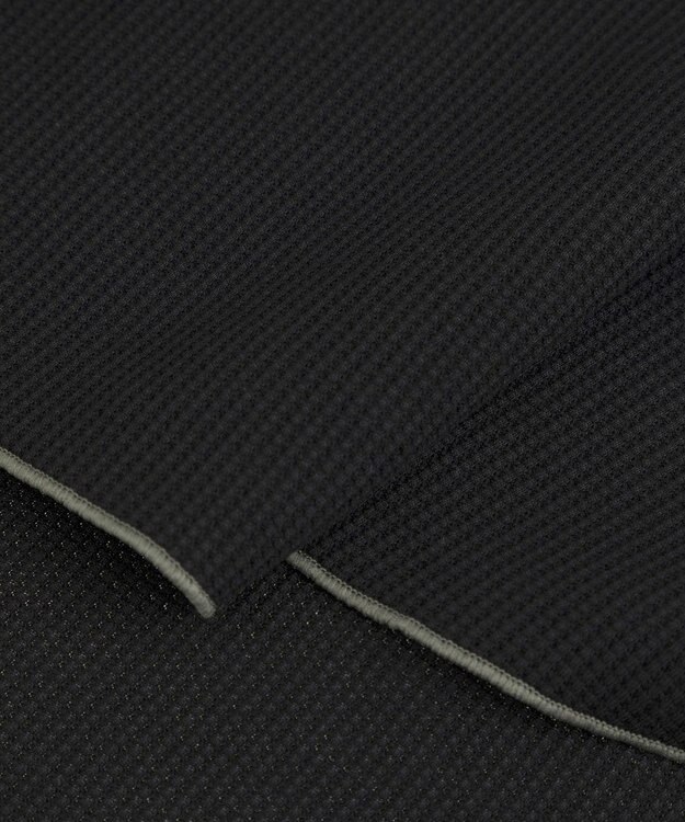 AMERICAN HOLIC ワッフル配色メロープルオーバー Black