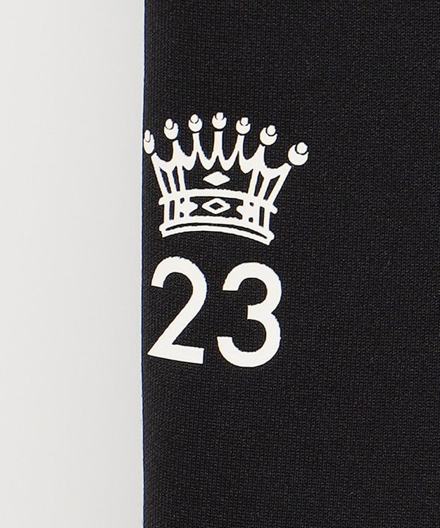 23区GOLF 【WOMEN】【WEB&一部店舗限定ストレッチ裏フリース レギンス パンツ ブラック系