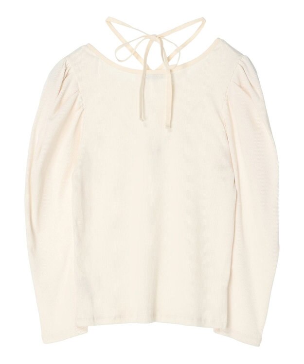 earth music&ecology ホルターネックインナー Ivory