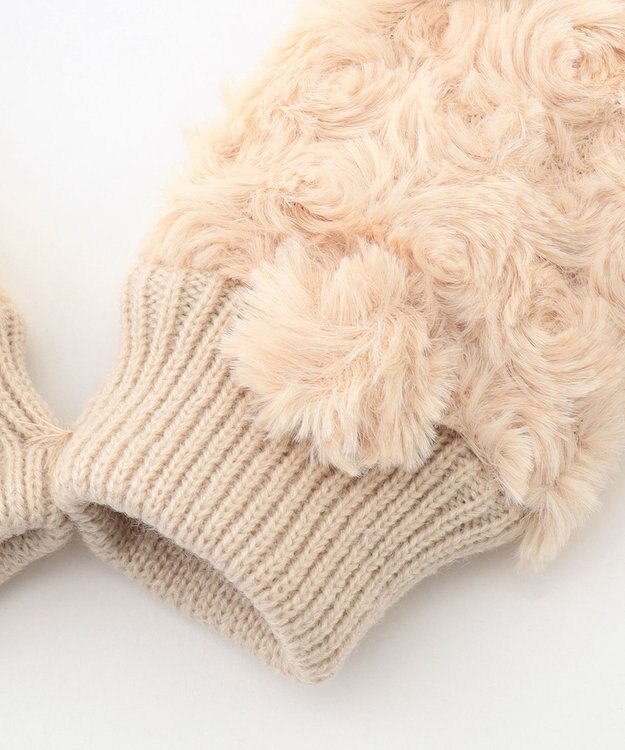 ANY KIDS アニマルモチーフミトン クマ