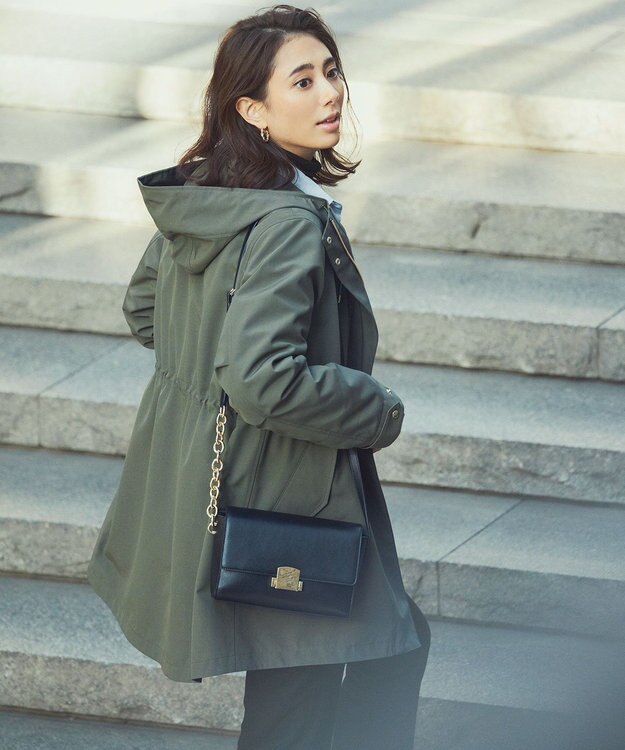 23区 【CLASSY.1月号掲載】スクエアキー ミニ ショルダーバッグ ブラック系