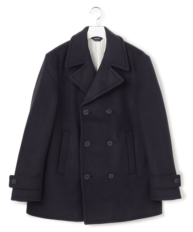 J.PRESS YORK STREET 【UNISEX】メルトン ピーコート ネイビー系