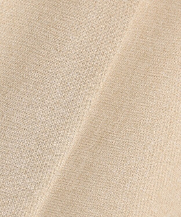 uncrave ウォッシャブルドライサップ ワイドパンツ（サスペンダー付き） シャンブレーベージュ