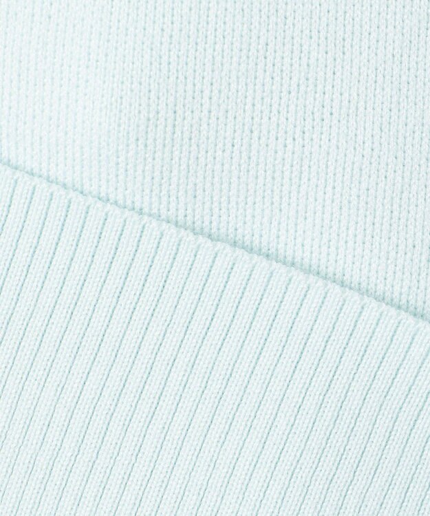 UNFILO 肩釦ハイネックニット ミント