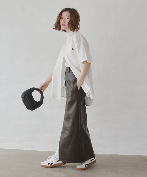 WEGO USPOLOハーフスリーブシャツ ホワイト