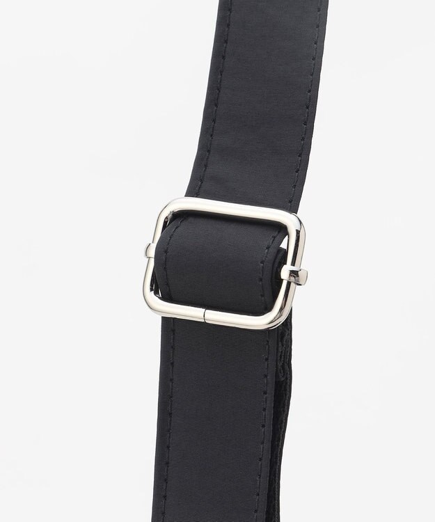 LA BAGAGERIE 【MONICA】フロントポケットショルダーバッグ ブラック