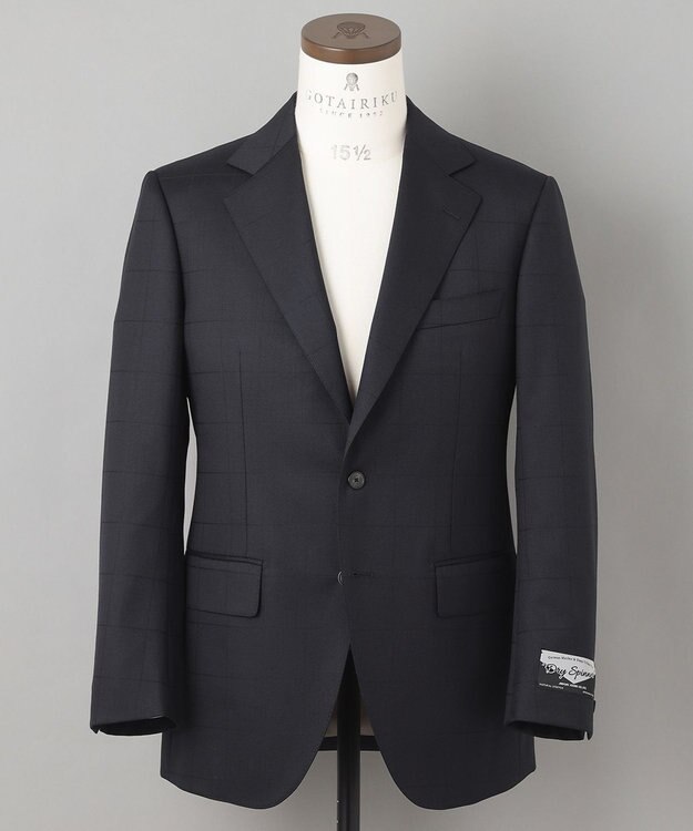 GOTAIRIKU 【御幸毛織】DRYSPINNER_綾織り ネイビー系4