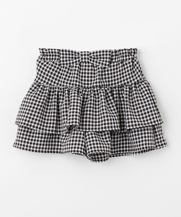 ANY KIDS 柄キュロット ギンガムチェック