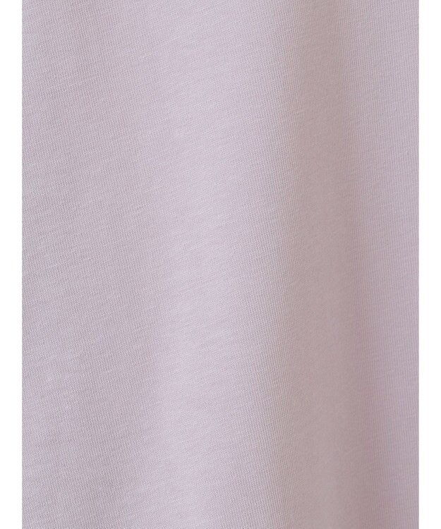 CRAFT STANDARD BOUTIQUE 接触冷感/抗菌防臭/ 前後2WAY半袖スクエアネックTee Lavender