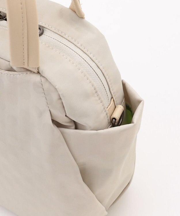 Y'SACCS 【大人のおしゃれ手帖10月号掲載】市川実和子×Y'SACCS　ドットミニボストン アイボリー