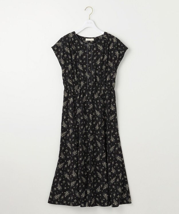 ANY SIS 【WEB・一部店舗限定】サマーミモザ ワンピース ブラック系