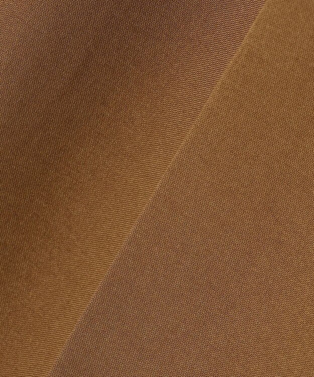 uncrave ウォッシャブルドライサップ ワイドパンツ（サスペンダー付き） キャメル