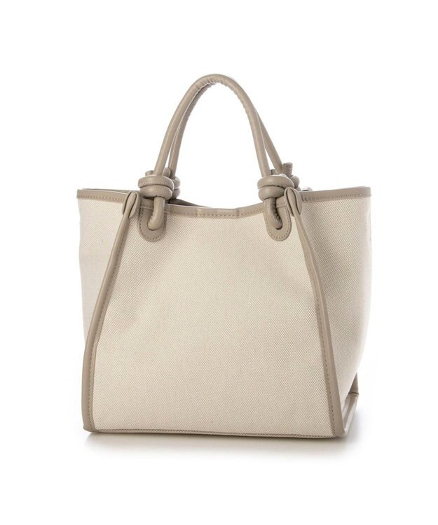 UNBILLION カシュカシュ cachecache / ノットハンドルエルガリートートバッグ GY