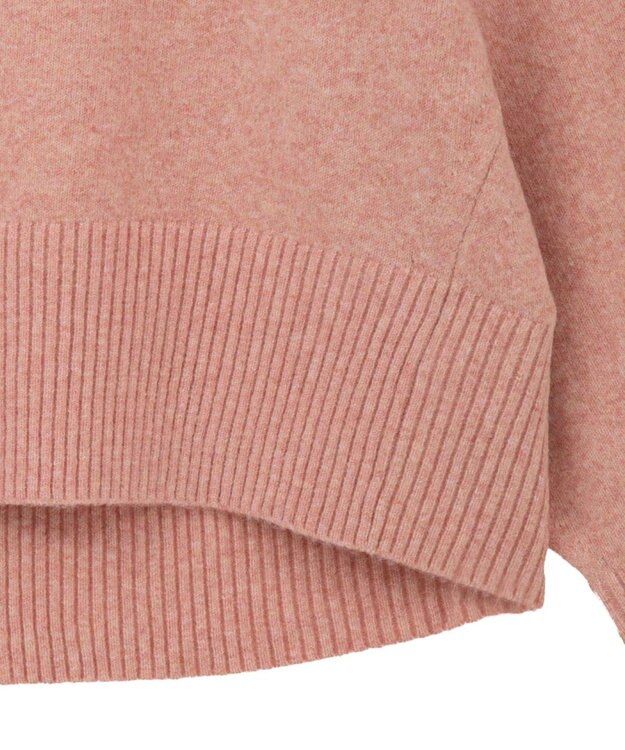 AMERICAN HOLIC ワイドリブVネックプルオーバー Pink