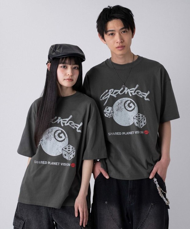 WEGO 【ユニセックス着用ITEM/SMLサイズ展開】アソートグラフィックBIG　T2（SS） 柄4