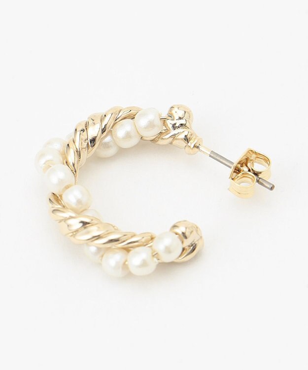 組曲 パールミックスピアス ゴールド系