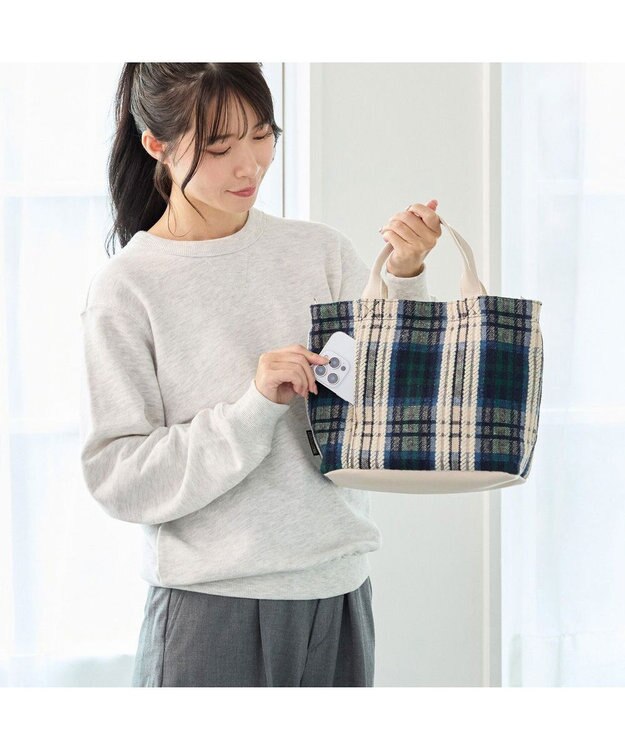 ROOTOTE 3646【2way】SC.スクエア.マテリアル-A 02：ブルー