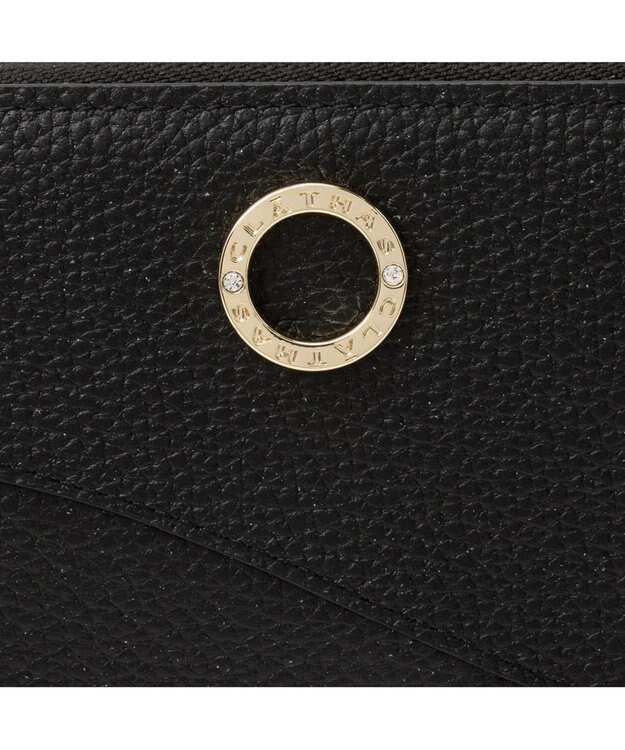 CLATHAS カーラ ラウンド長財布 ブラック
