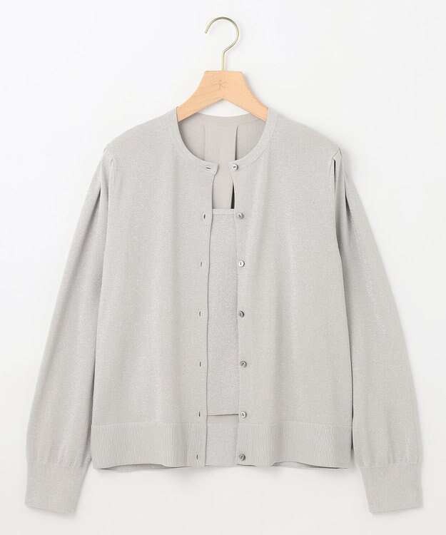 組曲 L ラメニット アンサンブル シルバー系