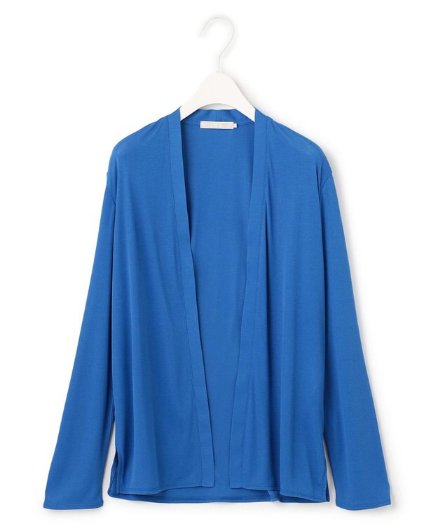 ICB 【WEB限定カラーあり・接触冷感・UVカット】PINION ショートカーディガン ラピスラズリ系