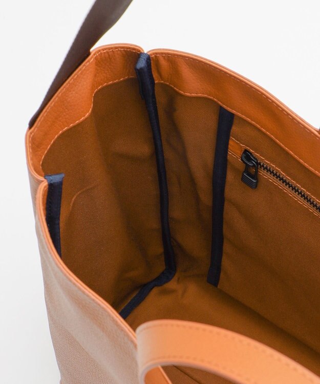 airlist 【撥水・軽量】トートバッグ（L）Tram Embossed トラムエンボス チーク