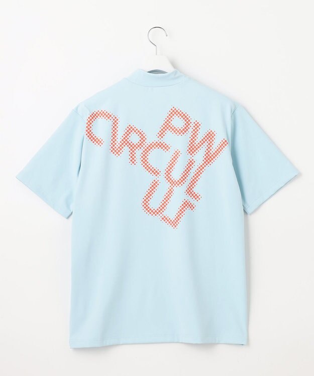 PW CIRCULUS 【UVカット / 吸水速乾 / 伸縮性抜群】【MEN】ポケットモック T スカイブルー系