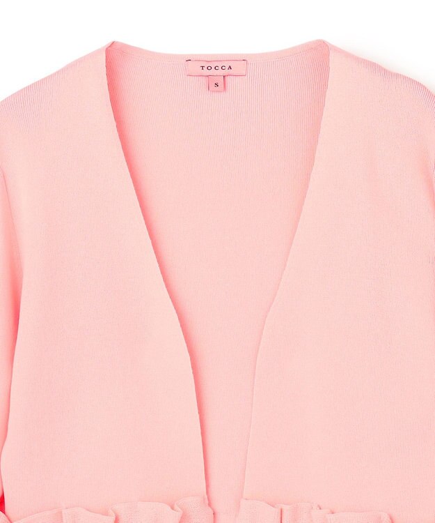 TOCCA 【松木育未さん着用】WHIP AIR BOLERO ボレロ ピンク系