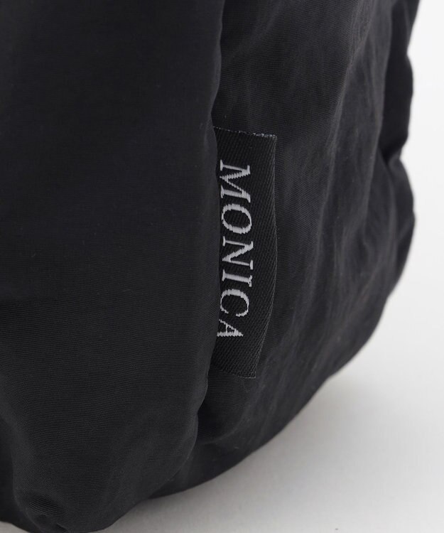 LA BAGAGERIE 【MONICA】フロントポケットショルダーバッグ ブラック