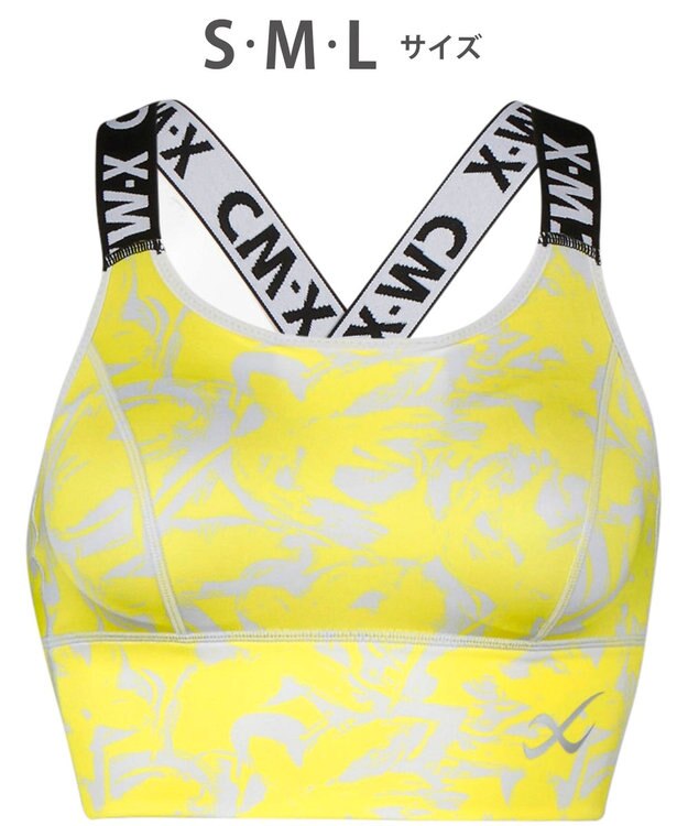 CW-X 【WOMEN】 スポーツゆれケアブラ 【スポーツ時のゆれからバストを守る】 吸汗速乾（本体） HTY021 /ワコール イエロー