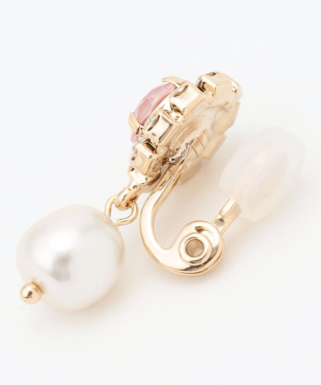 TOCCA BIJOUX PEARL EARRINGS イヤリング [新色]コーラル系