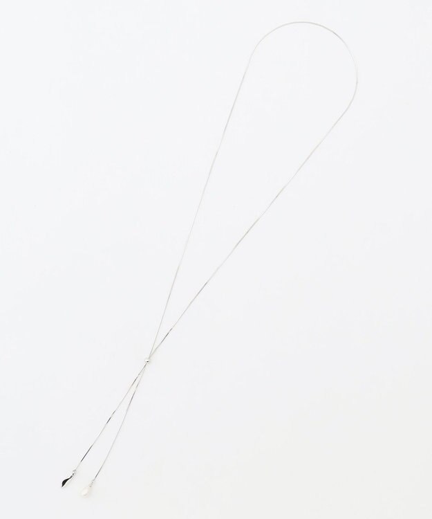 ICB チェーンラップネックレス シルバー系