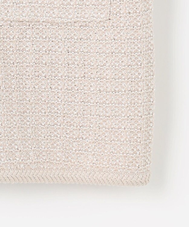 J.PRESS LADIES S NEW TWEED ニット ジャケット ベージュミックス系