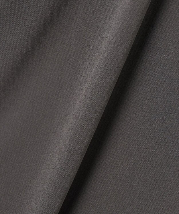23区 S 【GOLD LABEL】リュクスジャージー アシンメトリードレープ ワンピース グレー系