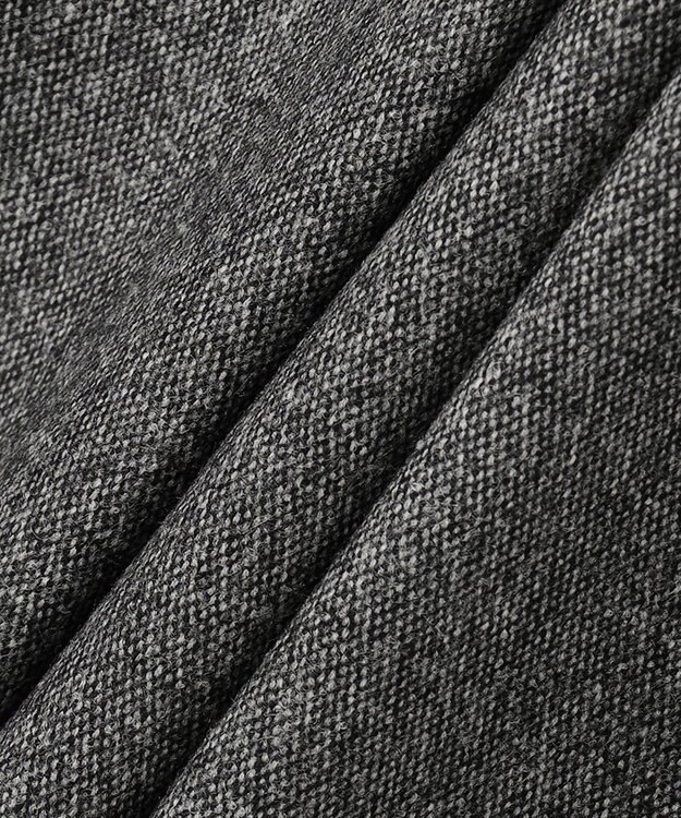 J.PRESS LADIES 【セットアップ対応】ウールストレッチツイード スカート グレー系