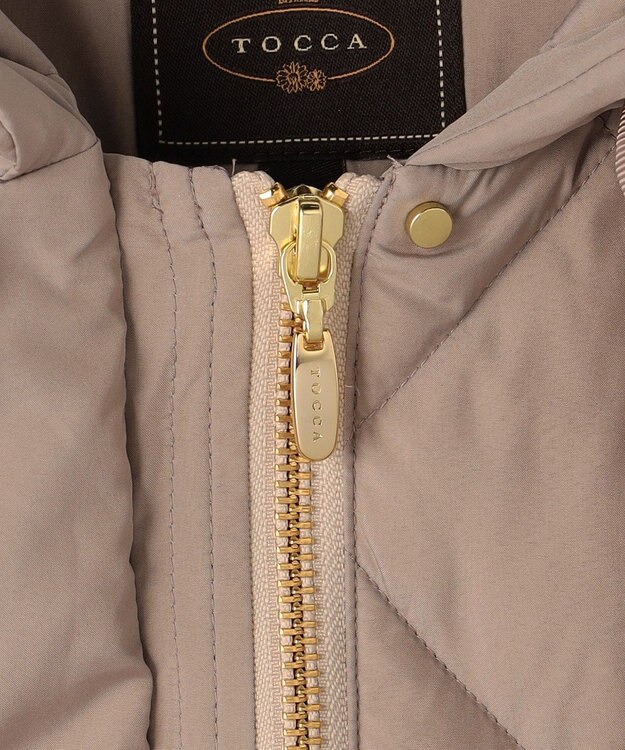 TOCCA 【消臭】PLAYING CARD ロングコート ブラウン系