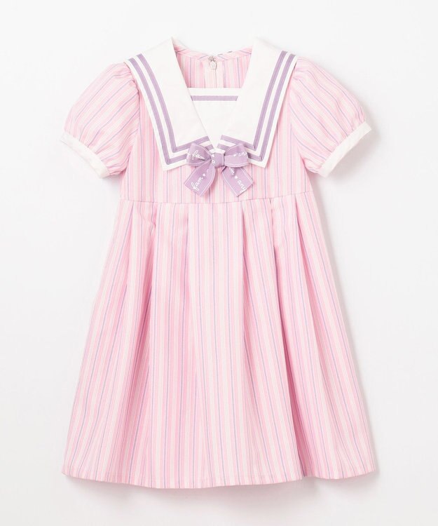 ANY KIDS セーラーワンピース ピンク
