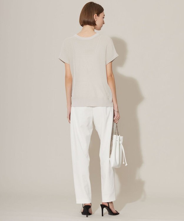 ICB 【洗える】コンパクトコイル 3wayサマーニット トープ系