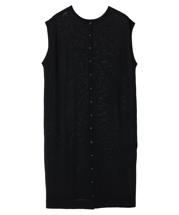 CRAFT STANDARD BOUTIQUE UVカット/接触冷感/洗える/ ニットワンピース Black