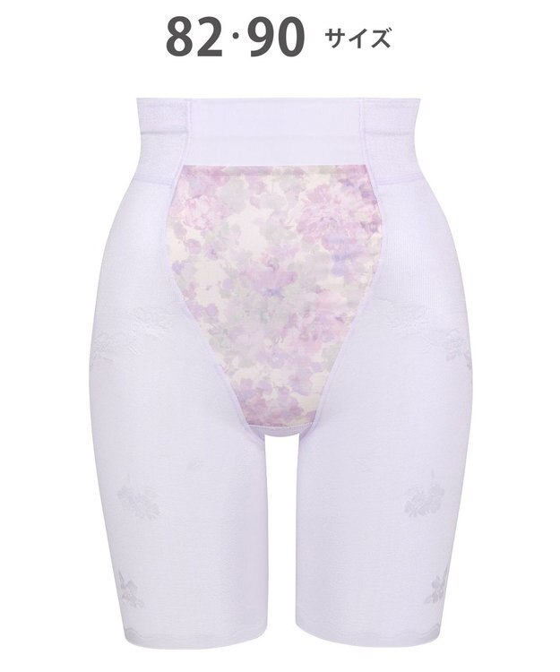 Wing ガードル 【ハミデンヌ】 ウエストのハミ肉すっきりカバー ロング丈 KQ2785 ウイング／ワコール アイボリー