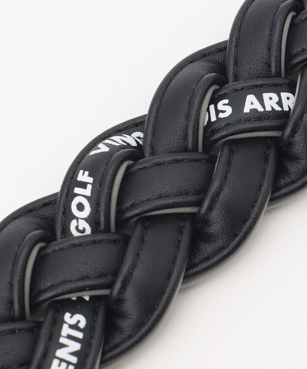 23区GOLF 【MEN】リバーシブルロゴメッシュベルト ブラック系