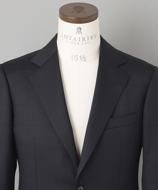 GOTAIRIKU 【御幸毛織】DRYSPINNER_綾織り ネイビー系4