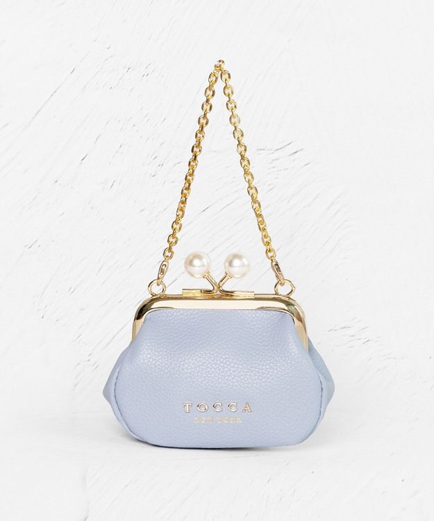 TOCCA POINT OF PEARL EARHOLDER 小物入れ ブルー系