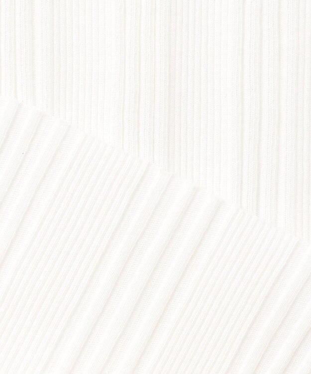 uncrave ランダムリブカットソー ホワイト