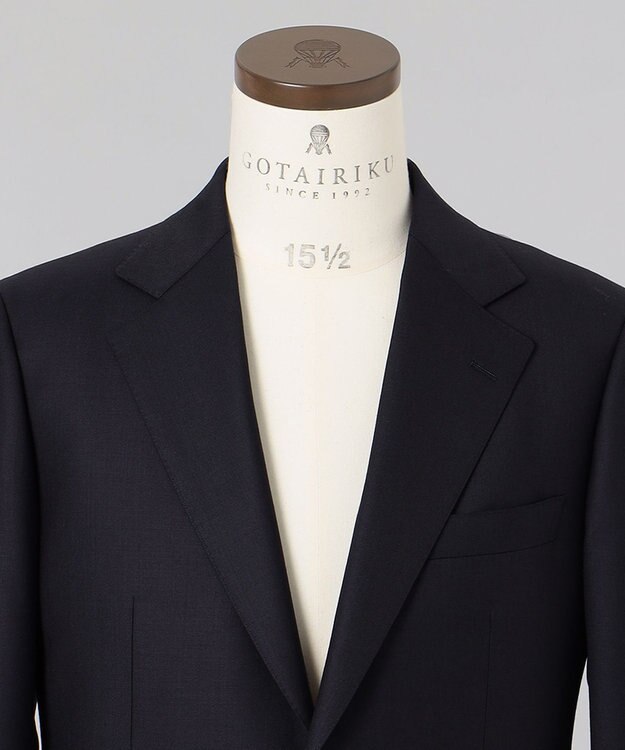 GOTAIRIKU 【DORMEUIL】EXEL UK スーツ ネイビー系
