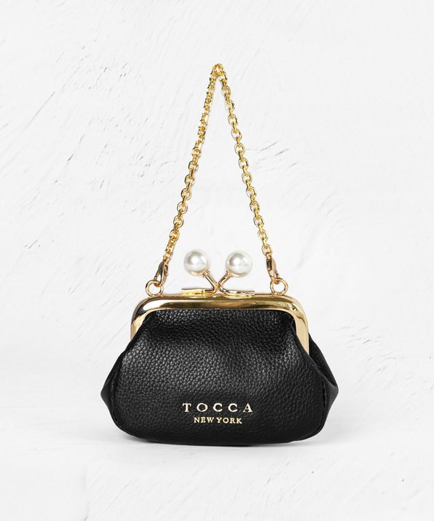 TOCCA POINT OF PEARL EARHOLDER 小物入れ ブラック系