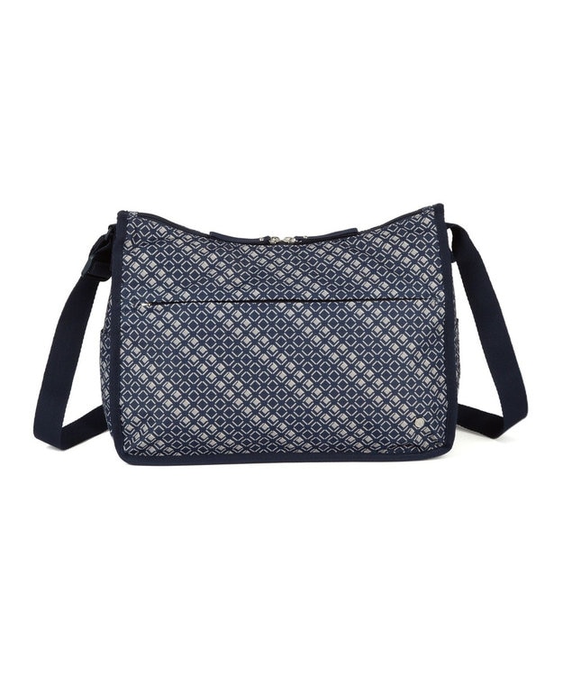 ACE BAGS & LUGGAGE hiromichi nakano フェズリ ショルダーバッグ  17522 ヒロミチナカノ ネイビー（フラワー）